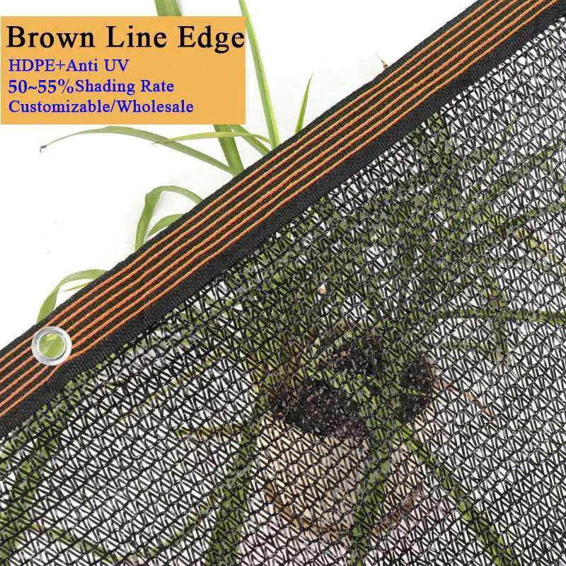 Description Picture 6 of item3Pin Black Sun Shade Net Anti-UV Garden Buildings Greenhouse Plant Sun Shelter Cover Balcony Shadow Mesh Gazebo Shading Awning