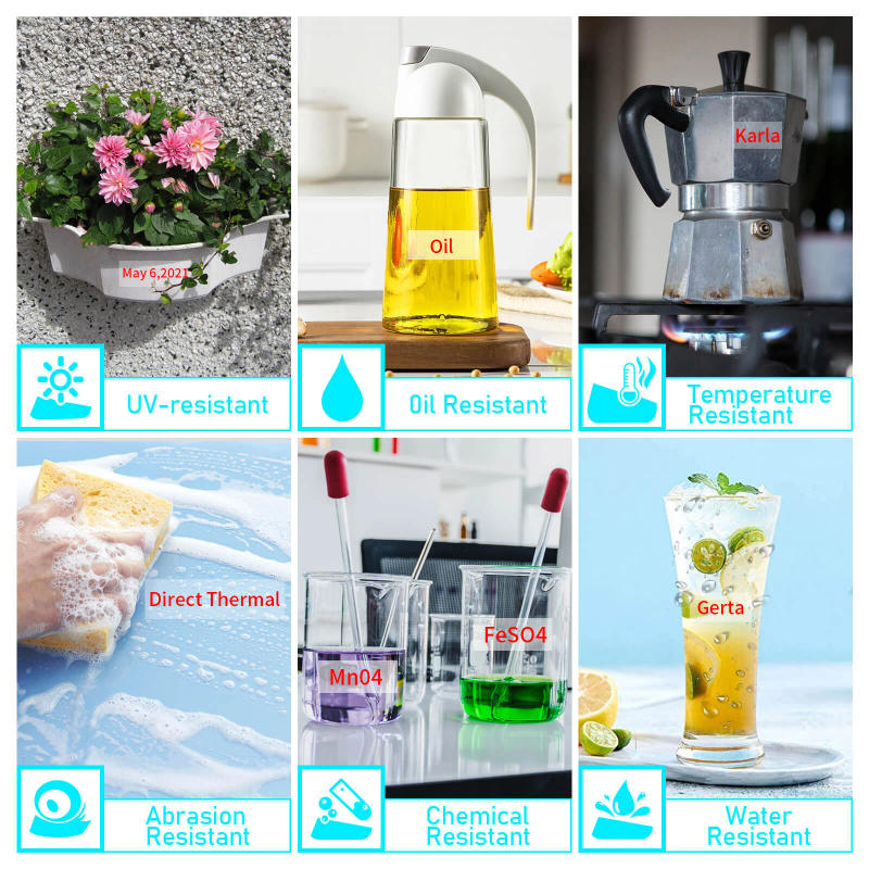 Description Picture 5 of itemGreencycle 6/9/12mm Label Tape Compatible for Dymo D1 45010 45013 Ribbon for Dymo Label Manager 100 150 200 250 Writer Printer