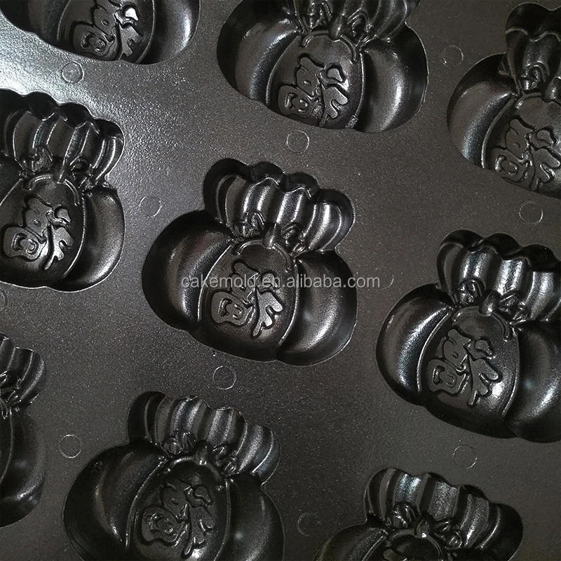 Description Picture 4 of itemOven Tray and baking Set carbon Steel Toaster Oven bakeware tray 24 Holes Fortune Bag Cake Commercial Nonstick Baking Pan 5pcs
