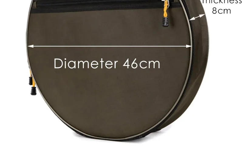 Description Picture 6 of itemLawaia Fish Bag Single Layer Round PackageFishing Chair Backpack Matching Fish Care Bags Hand Fishing Net Package Diameter 46cm