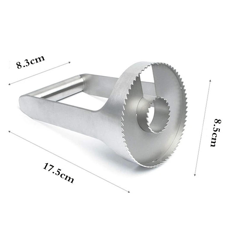 Description Picture 5 of itemStainless Steel Pineapple Peeler Cutter Ananas Meat Extractor Cut Corer Remover Machine Home Kitchen Knife Slicer Fruit Tools