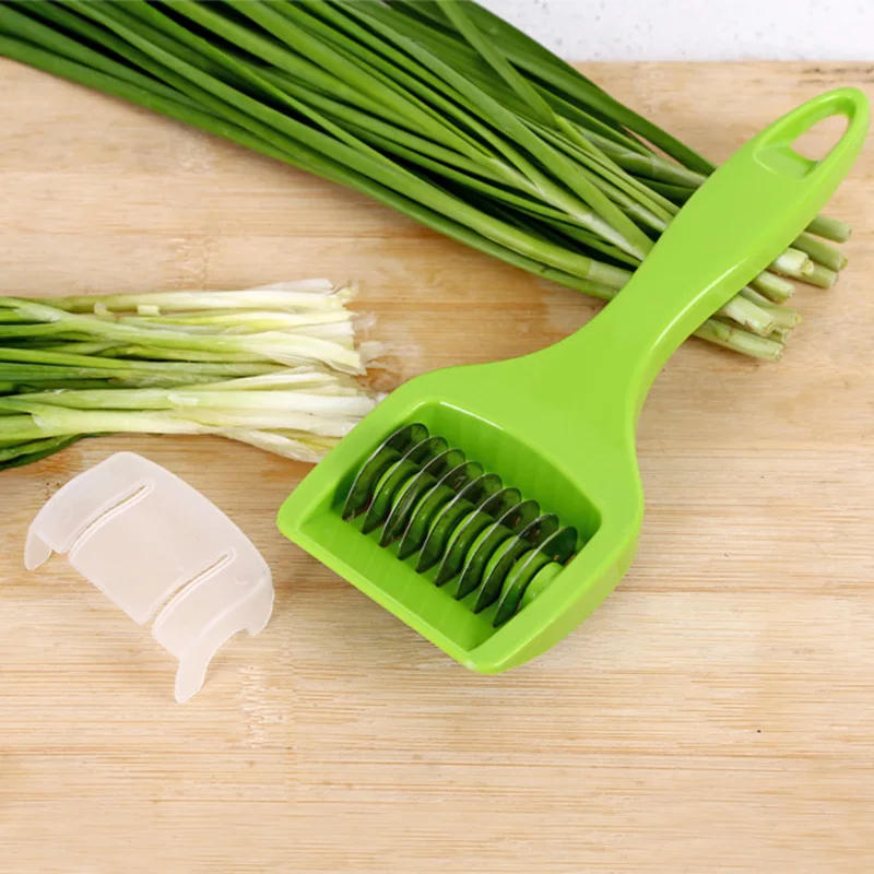 Description Picture 2 of item1pcs Creative Parsley Chopper Kitchen Cut Onion Garlic Cutter Wire Cutter Vegetable Cutter Cocina Kitchen Accessories Gadgets