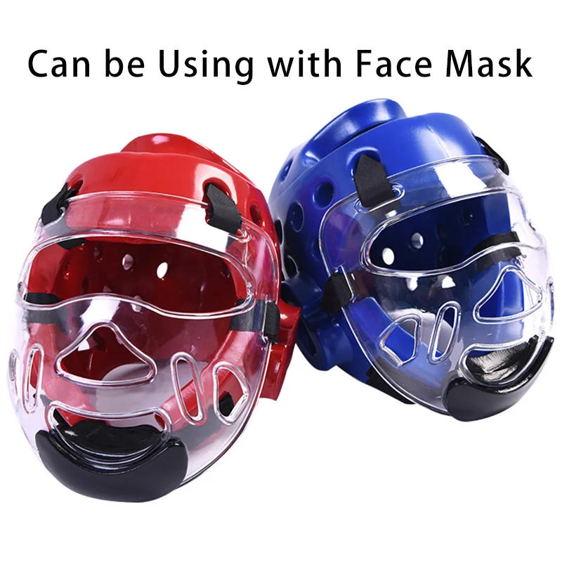 Description Picture 5 of itemProfessional Kick Boxing Sanda Mma Head Protector MMA Helmet Muay Thai Boxing Taekwondo Karate Guard Head WTF Kickboxing