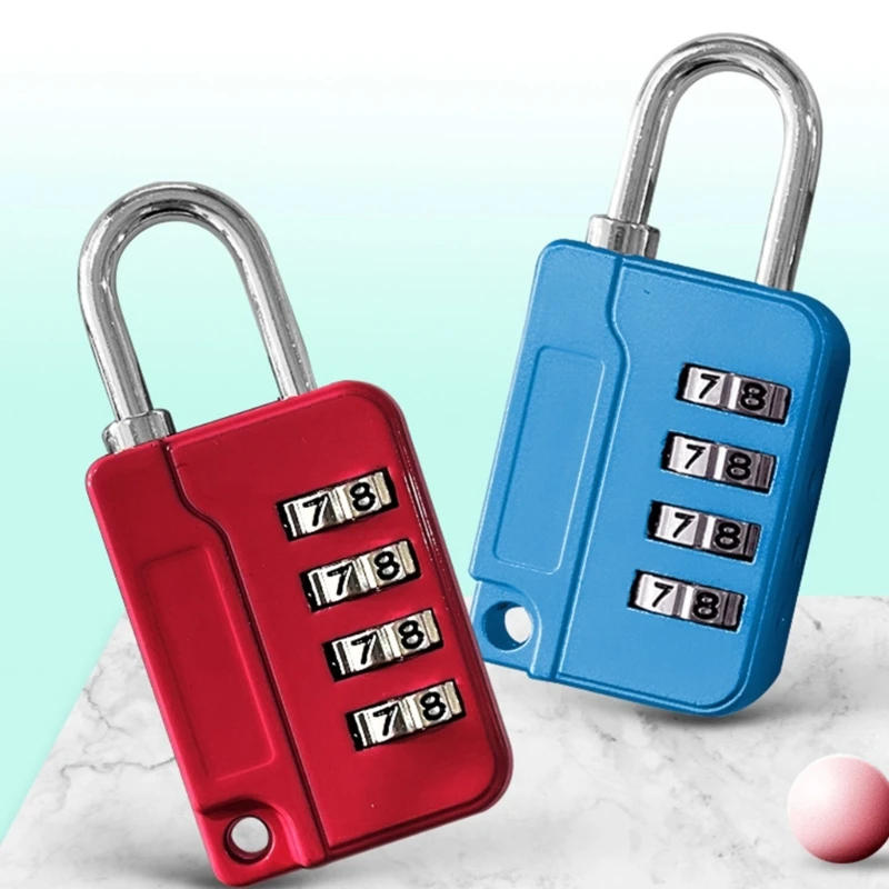 Description Picture 6 of itemSmall Travel Luggage Lock 4Digit Combination Padlock Lightweight Password Lock Dropship