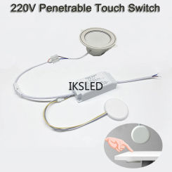 110-220V Penetrable Wood  Touch sensor Switch 110V 220V Dimmable Touch Sensor Switch Under Cabinet Parall