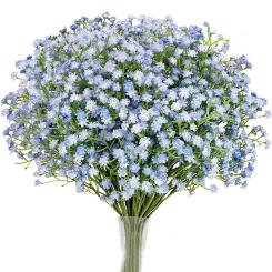 108Heads 63cm Babies Breath Artificial Flowers Plastic Gypsophila DIY Floral Bouquets For Handmade Wedding Party Home Decoration