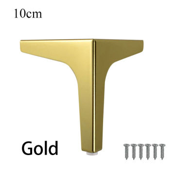 4Pcs Furniture Table Legs Metal Rhombus Sofa Legs Chair Legs Cupboard Cabinet Feet Height 10/13/15/17CM Furniture Leg