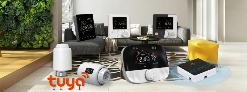 Description Picture 2 of itemSmart Home Tuya Wifi Thermostatic Radiator Actuator Valve TRV Thermostat Programmable Temperature  Controller Alexa Google Home