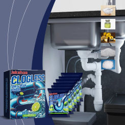 Jakehoe Pipe Dredging Powder Kitchen Toilet Sewer Pipe Effective Dissolving Odor Removal Oil Pollution Blockage Cleaning Powder