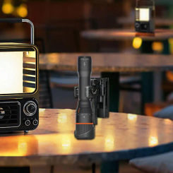 Flashlight Holder For Belt Rotatable Quick Release Flashlight Mount Flashlight Belt Holder Portable Light Carry Case Flashlight