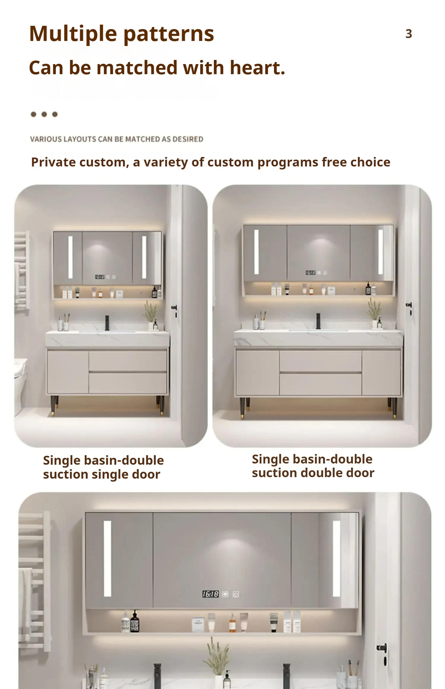 Description Picture 4 of itemWashbasin Bathroom Cabinets Entrance Make Up Organizer Narrow Vanity Bathroom Cabinets Mirror Armadietto Home Furniture