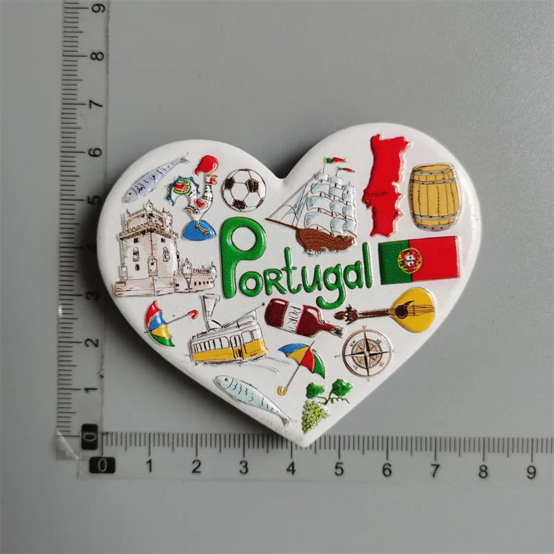 Description Picture 6 of itemPortugal Lisbon Fridge Magnets Tourist Souvenir Resin Magnetic Refrigerator Stickers Home Decor Collection Gifts for friends