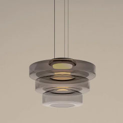 Italian Designer Simple Color Cream Light Color Chandelier Nordic Style Cafe Bedroom Bedside Pendant Lights Restaurant Bar Lamp