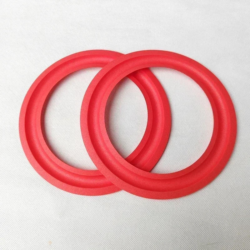 Description Picture 3 of item2PCS Red Speaker Foam Surround Subwoofer 8 INCH Woofer Speaker Repair For Cerwin Vega DIY part Sponge ring Side