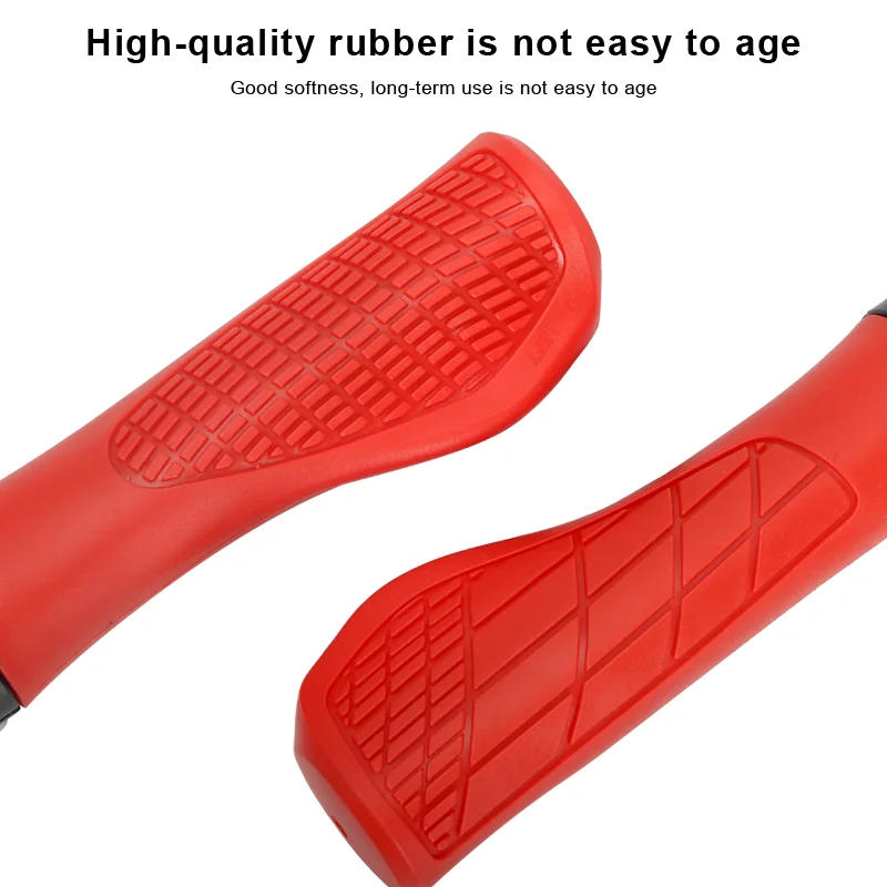 Description Picture 6 of itemBicycle Grips Soft Rubber For MTB Mountain Bike Shockproof Anti-Slip Handlebar Cover Lock On Ergonomic Cycling Handle Bar Parts