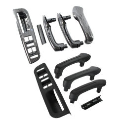 Car Interior Door Grab Handle Cover + Window Switch Panel Bezel for VW Jetta Golf MK4 1999-2004 Car Panel Accessories