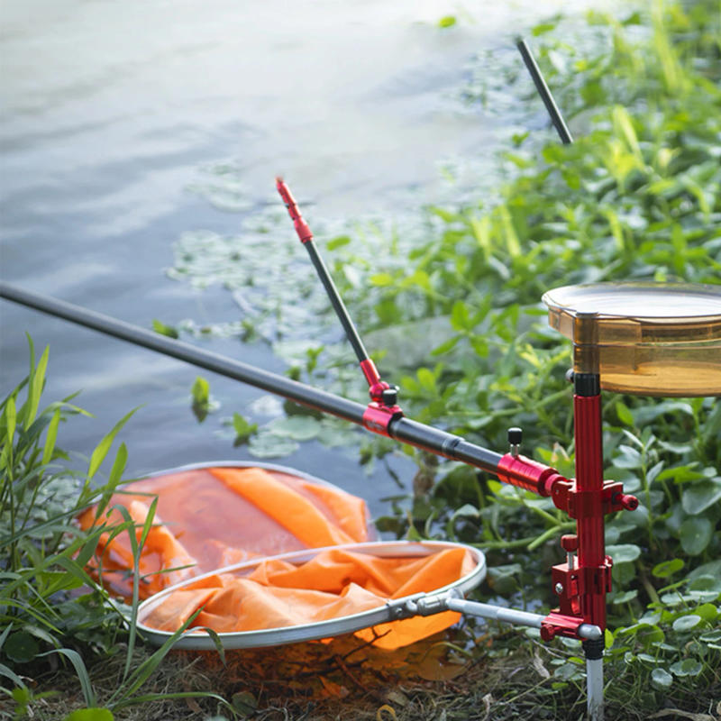 Description Picture 6 of itemUniversal Fishing Chair Accessories Magnesium Aluminum Alloy Turret Fish Cage Fish Lure Rack Light Stand Suitable For Fishing