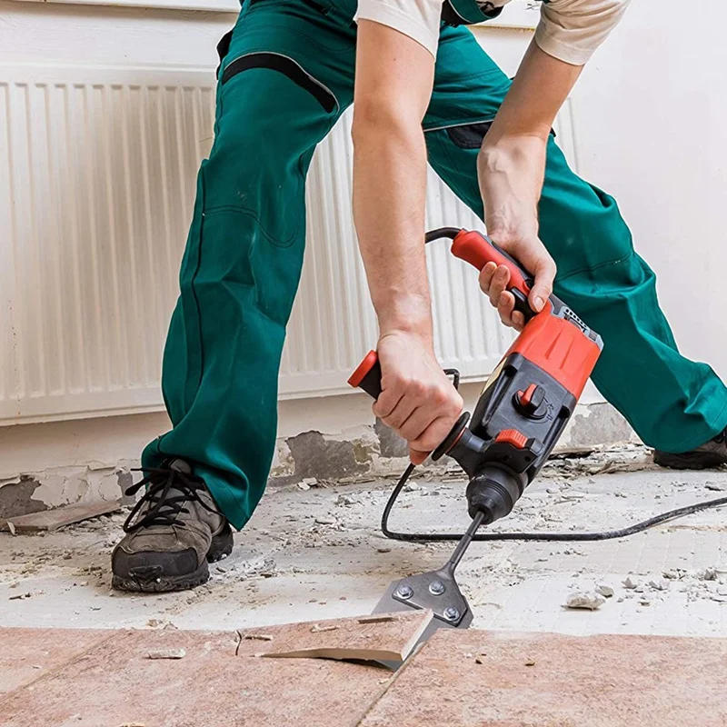 Description Picture 3 of itemSDS-Plus Rotary Demolition Hammers And Hammer Drills 100*250mm Alloy Steel 4 Inch Wide Blade Chisel Rotary Hammers Parts