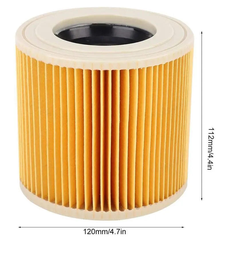 Description Picture 2 of itemFor Karcher WD3 Premium WD3200 WD 3300 MV3 A2004 A2054 Vacuum Cleaner Spare Parts Accessories Replacement Dust Bag Hepa Filter