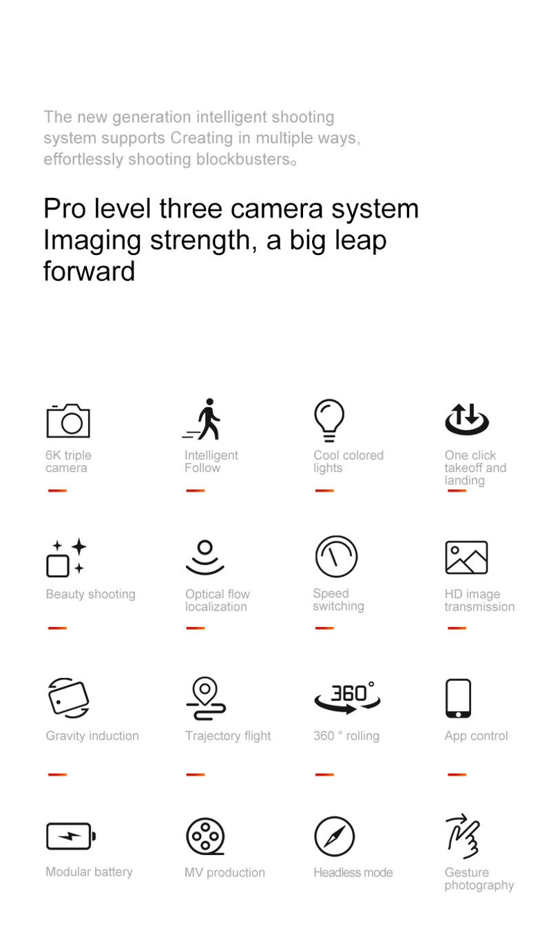 Description Picture 3 of itemNew A88 Remote Control Drone 8K High Definition Dual Camera Professional Aerial Photography 5G Gps Obstacle Avoidance Quadcopter