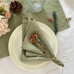 Set Of 6/10/120 40x40cm Table Cloth Napkins Durable Polyester Thicken Placemat Reusable for Kitchen Dining  Wedding Decoration