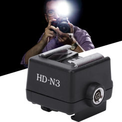 HD‑N3 PC Flash Light Hot Shoe Mounting Adapter Accessory for Video Camera Hot Shoe Mount Adapter Hot Shoe Mounting Adapter