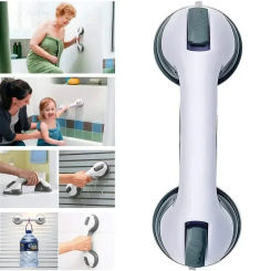 Anti Bathroom Toilet Safe Grab Bar Slip Elderly Safety Helping Handle Shower Handle Support Vacuum Sucker Suction Cup Handrail