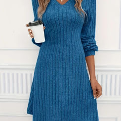Fashion Elegant Women Dress Loose Casual Dress Women Printed Dress New Temperament