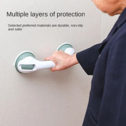 1PCS Anti Slip Bathroom Suction Cup Handle Shower Grab Bar Toilet Safety Rails Bath Tub Hand Grip Handrail Bathroom Accessories
