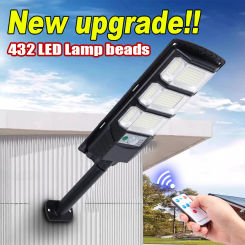 Powerful Solar Light Super Bright LED Solar Lamp Motion Sensor Outdoor Wall Light Courtyard Garden Corridor Garage Street Light