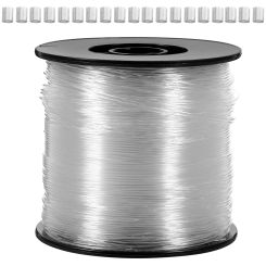 Transparent Suspension Wire Light House Decorations for Home Hanging Rope Picture Cord Nylon Thread Ring Hanger