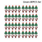 Green 80 Pcs