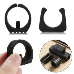 10pcs Durable Anti-front Tilt Non-slip Floor Protector Tube Caps Chair Leg Pad Pipe Clamp Damper Stool
