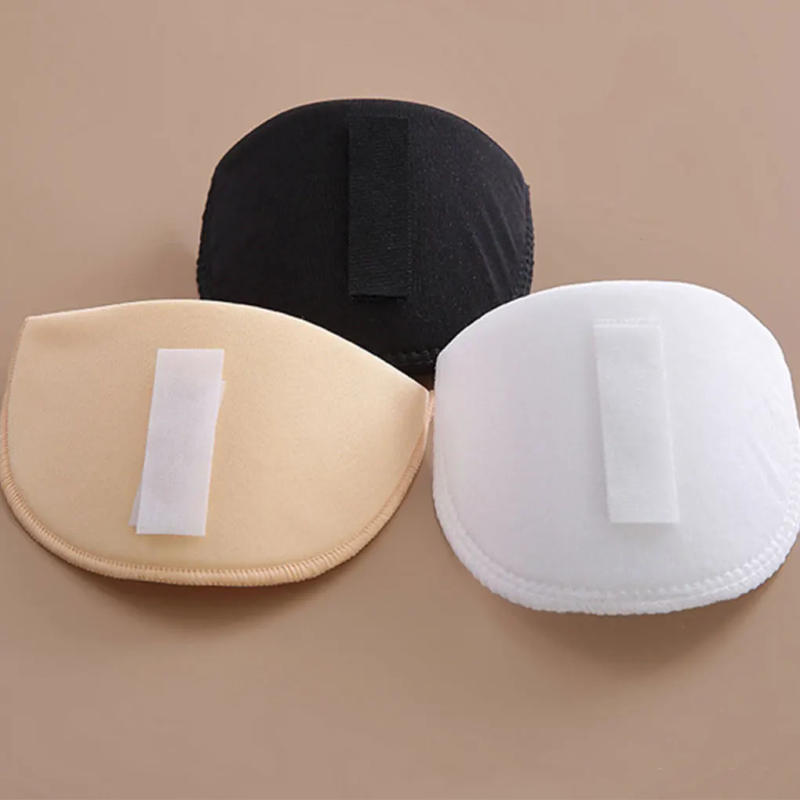 Description Picture 3 of item2pairs Soft And Comfortable Sponge Shoulder Pads For Clothes Detachable Clothes Shoulder Pads