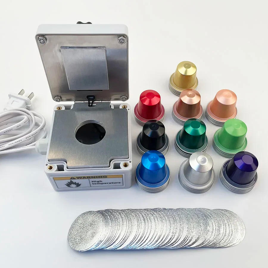 Description Picture 6 of itemNespresso Coffee Capsule Aluminum Sealing Machine for DIY,Ideal for Coffee Lovers