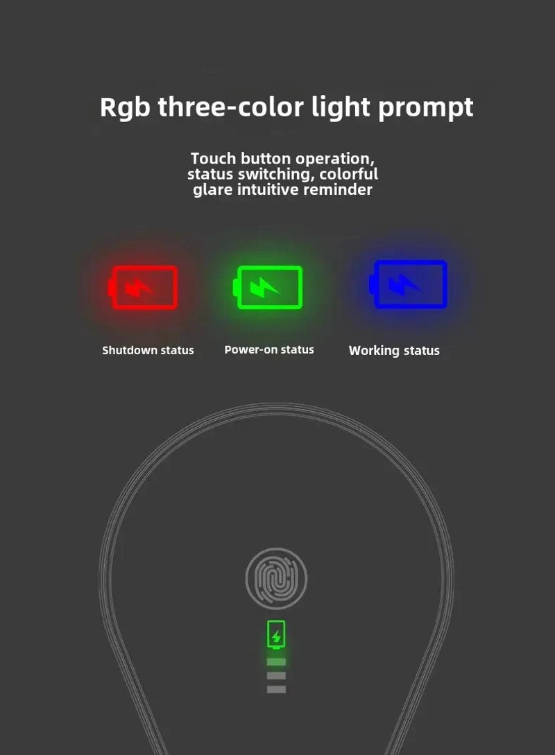 Description Picture 4 of itemIntelligent Sensor Multi-Speed Contact-Free Wall-Mounted Vertical Hand Sanitizer Bubble Machine Rechargeable Soap Dispenser