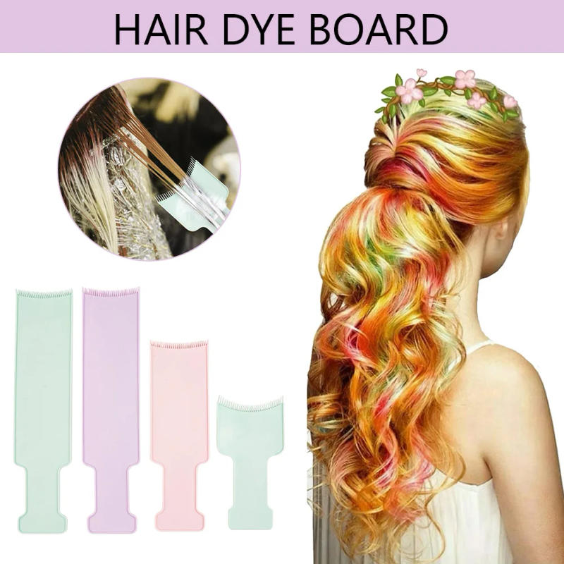 Description Picture 3 of itemPVC Hair Coloring Dyeing Board Hairdressing Accessories Plastic Hair Dyeing Coloring Brush Portable Coloring Brush Styling Tools