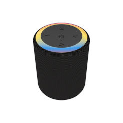 Portable Bluetooth Speaker Outdoor Waterproof Cylinder Small Steel Gun Bright Light Mini for Homepod Speaker
