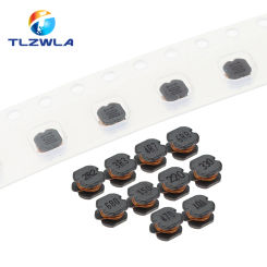 100PCS CD32 Power inductor 2.2/3.3/4.7/6.8/10/15/22/47/100UH SMD inductance Copper Core
