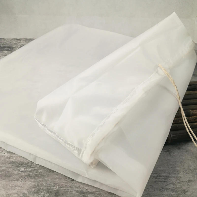 Description Picture 3 of item100/200/300 Mesh Brew Bag W/ String Wine Beer Home-Brew Coffee Filter High Temperature Resistance Filter Brew Bag