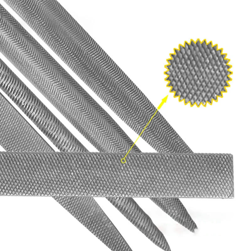 Description Picture 4 of item10pcs 1 Set Metal File Set File Metal Polishing Manual File Tool Steel Files Metal Glass Stone Wood Carving Hand Tool