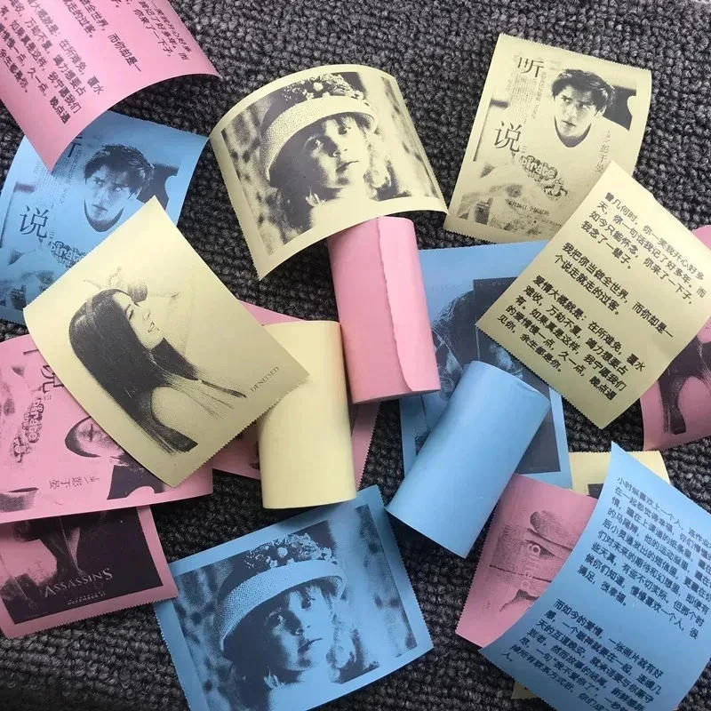 Description Picture 5 of item57*25MM Thermal Paper Label Sticker Self-adhesive Rolls Paper For Mini Printer Instant Print Kids Camera Photo Paper