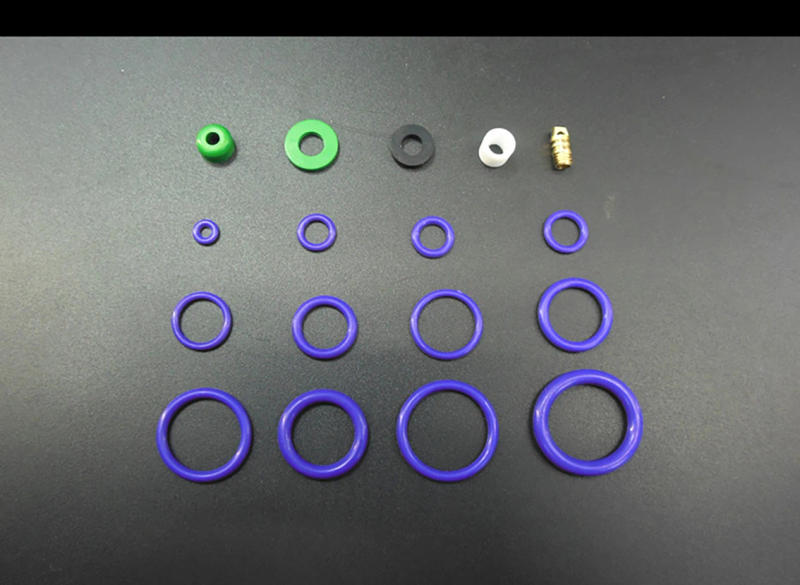 Description Picture 6 of itemThermostability Automotive Air Conditioning Sealing Gasket Compressor Fluororubber R134R High-pressure Pipeline 18 Grid O-ring