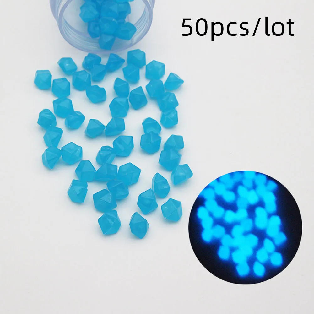Description Picture 4 of itemStone Glow In Dark Luminous Decorative Pebbles Pebbles Outdoor Decoration Fish Garden Tank Aquarium Decoration