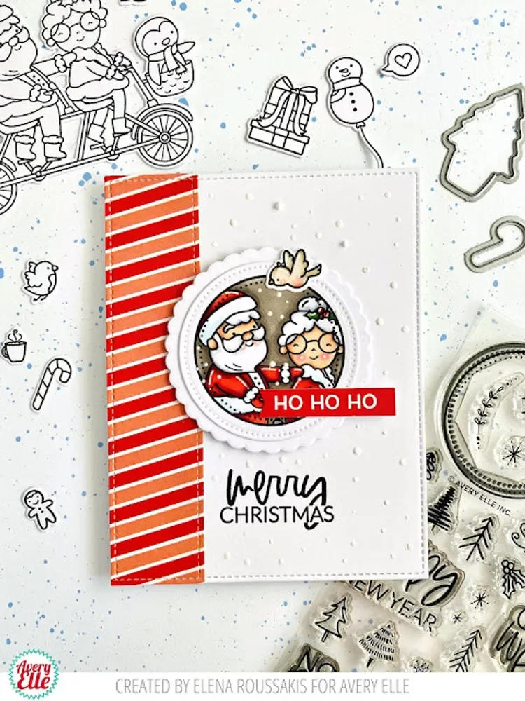 Description Picture 5 of item2023 New Christmas Halloween Clear Stamps and Metal Cutting Dies Set For Making Greeting Card Scrapbooking