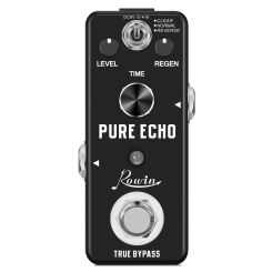 Rowin Pure Echo Digital Delay Pedal Electric Guitar BaSS Effect Pedal Mini Effect True Bypass Guitar Parts & Accessories