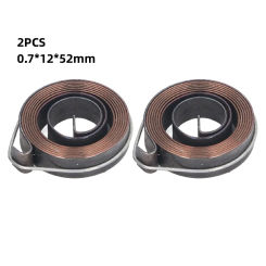2pc Uxcell Drill Press Spring Quill Feed Return Coil Spring Assembly 0.7x12x52mm Power Tool Accessories