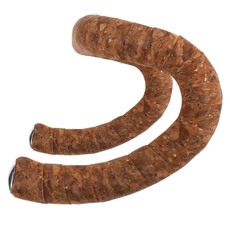 Description Picture 5 of itemBicycle Handlebar Strap Cycling Handlebar Tape Wood Grain Tape Road Bike Cork Handlebar Belt Accessories