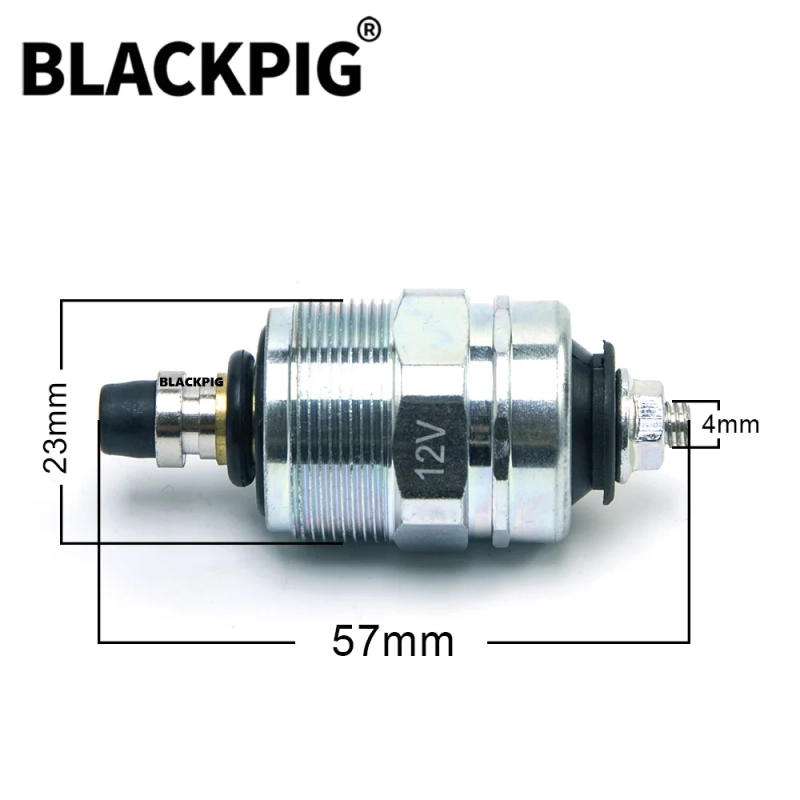 Description Picture 5 of item12V 24V Diesel Engine Fuel Shut Off Solenoid Valve Injection Pump Switch Oil Cut-off Valve Generator Parts 186F 186FA 178F 192F