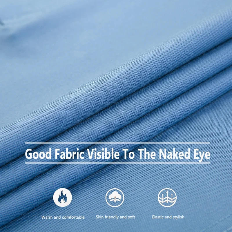 Description Picture 3 of itemStylish and Comfortable Pullover POLO Sweater with Solid Color Design